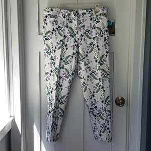 Liz Claiborne floral pants new size 8